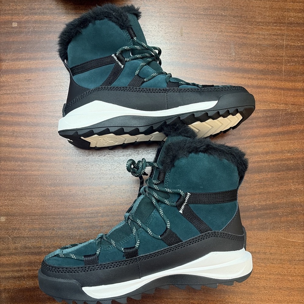 SOREL Ona RMX Glacy Women Size 9.5 Waterproof Boots Snow Green NL5050-301 New - Picture 9 of 10